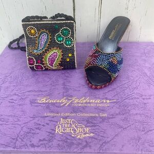 Beverly Feldman “Just the Right Shoe”‎ by Raine Miniature Shoe & Purse Set